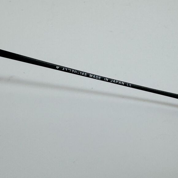 Modo Com Eyeglasses Frame Mod 903 Black Half Rim 48-20-145 Japan H13767 - Picture 5 of 7